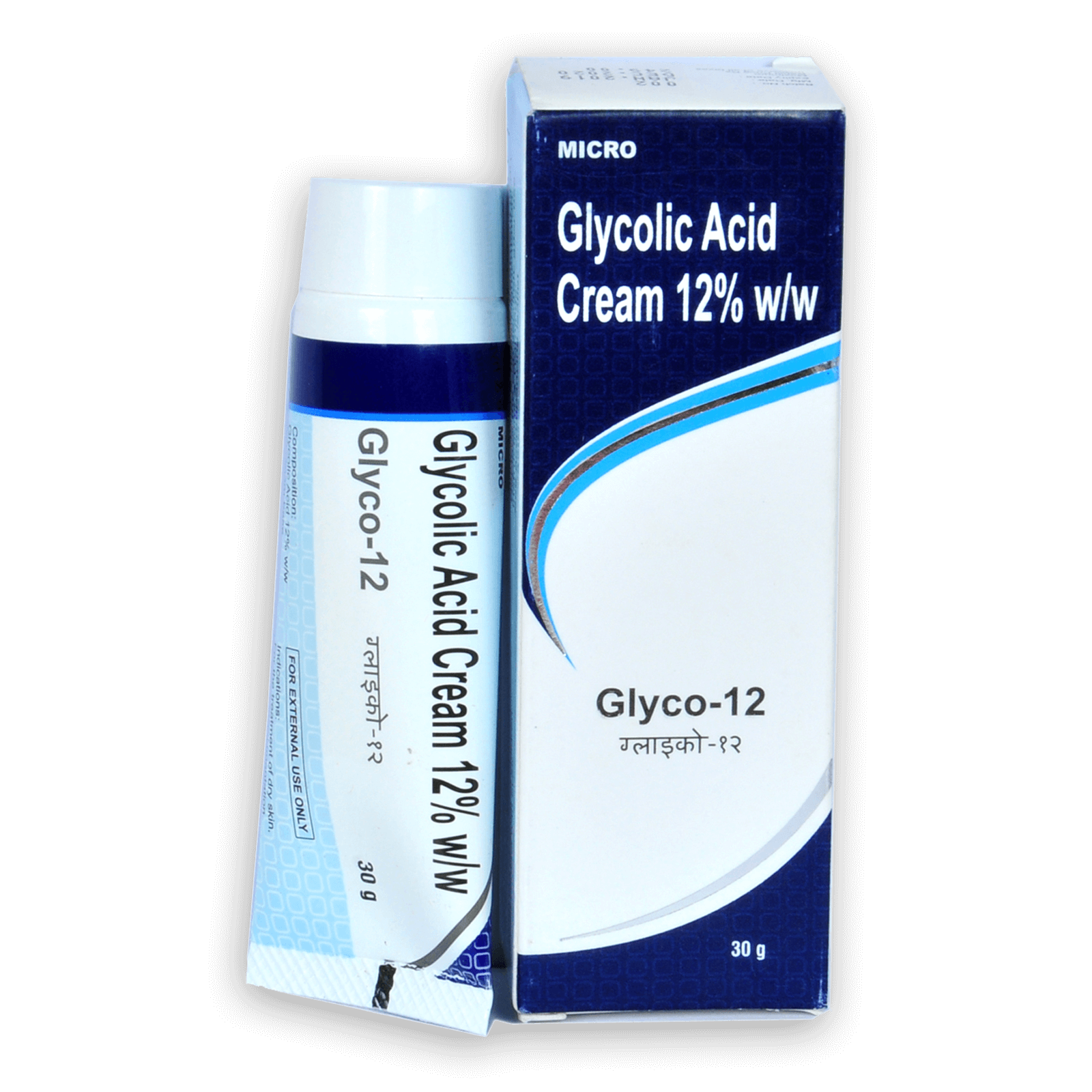 Gambar Glyco 12 Glycolic Acid Skin Peel Cream 12%