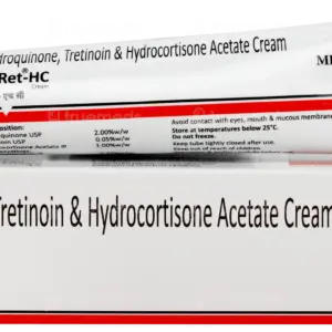 A Ret HC Cream 15g (Hydroquinone | Tretinoin | Hydrocortisone)