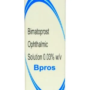 Bimatoprost Ophthalmic 0.03%, 5ML Bpros Eye Lash Growth Solution, Latisse Generic