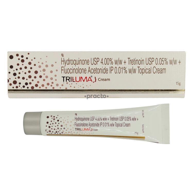 Triluma 15 grams Cream (Hydroquinone 4%, Tretinoin 0.05%, Fluocinolone 0.01%)