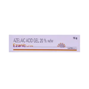 Azelaic Acid 20% Gel (Ezanic) – Acne Treatment, Dark Spots & Rosacea Cream | Fast-Acting Skin Brightening | 15g